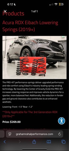 For 2019 2025 acura rdx - 2019-2025, a-spec