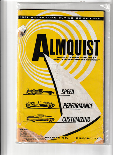 Almquist 1961 automotive - almquist,