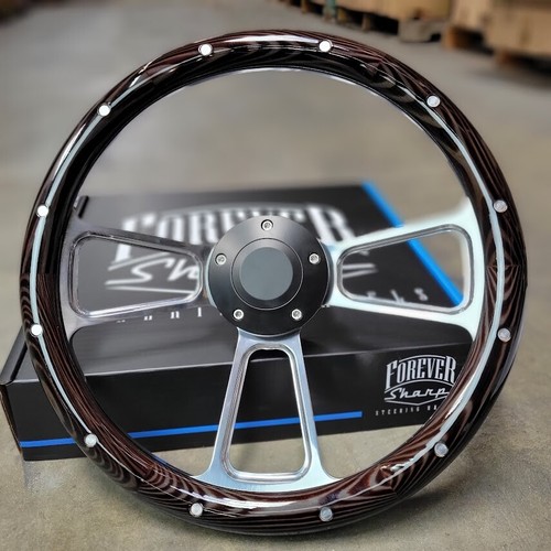 Billet steering wheel - wheel, real