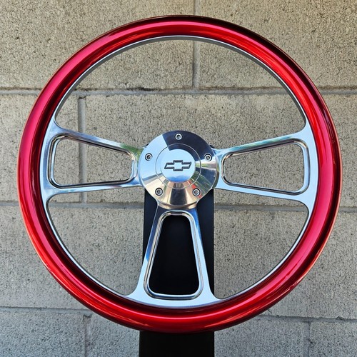 Billet steering wheel - billet,